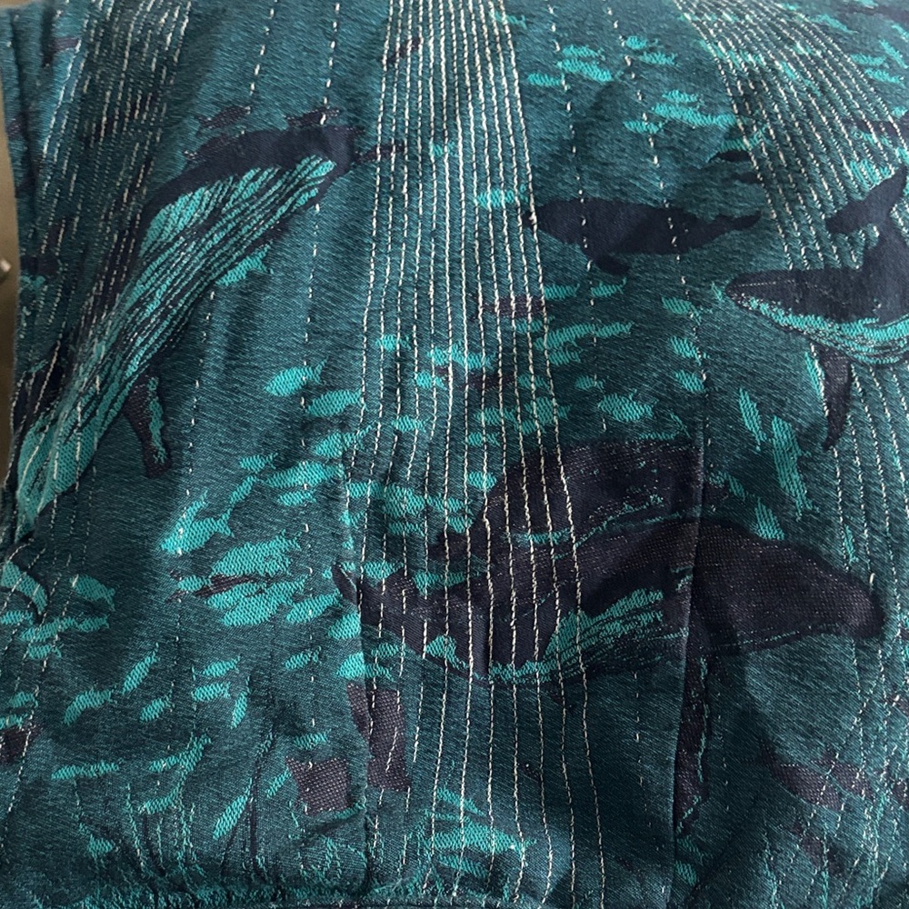 Kids Ocean-Themed Quilted Blanket